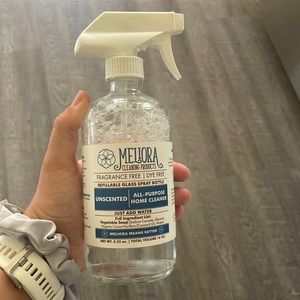 3/4 full glass jar of cleaner. FOR ERIN